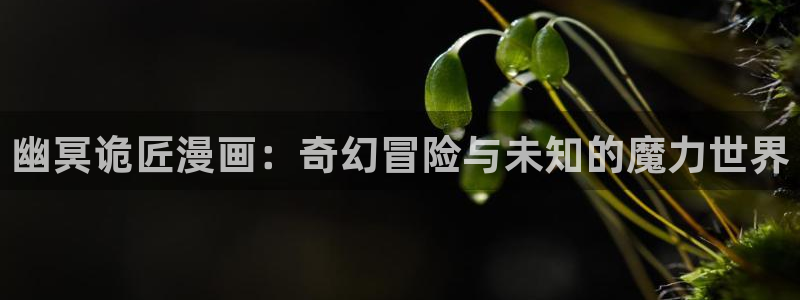 日漫51漫画在线免费观看：幽冥诡匠漫画：奇幻冒险与未知的魔力世界